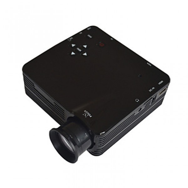 320x240 500 LM Mini Home Entertainment LCD Projector with HDMI Input  